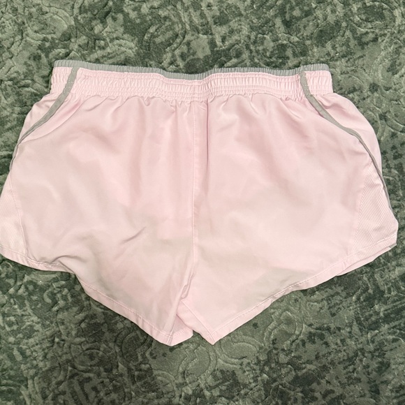 Nike Women's Light Pink Running Shorts - Picture 3 of 4